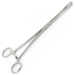 PINZA PER GINECOLOGIA FOERSTER in acciaio inox - anelli piccoli - 25cm