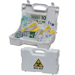 KIT EMERGENZA DISINFEZIONE PULVIBIO POLVERE ASSORBENTE in valigetta - 28,5x21xh.8,7cm - per ambienti