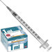 SIRINGHE MONOUSO STERILI 3pz - 1ml - CON AGO G26 0,45X12,7mm LUER CENTRALE - conf.100pz