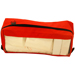 BORSETTA / ASTUCCIO STANDARD con finestra e velcro - 27x12x9 cm - vuota - rossa