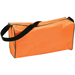 BORSINA EMERGENZA IN NYLON CON CERNIERA E MANIGLIA - 40x16xh.21cm - vuota - arancione