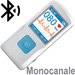 MINI ECG PALMARE PM10 - 1 DERIVAZIONE - monocanale - display a colori - software + bluetooth