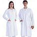 CAMICE MEDICO DOTTORE INFERMIERE - cotone 60% - Uomo / Donna - bianco - varie misure