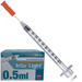 SIRINGA INSULINA CON AGO FISSO 30G - 0,5ml - conf.100pz