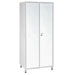 ARMADIO PAZIENTE in lamiera con serratura a chiave - 1 ripiano regolabile - 90x50xh.190cm - bianco